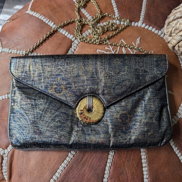 Vintage 1970s Rodo Italy crossbody A1-1016 - Picture 2 of 5